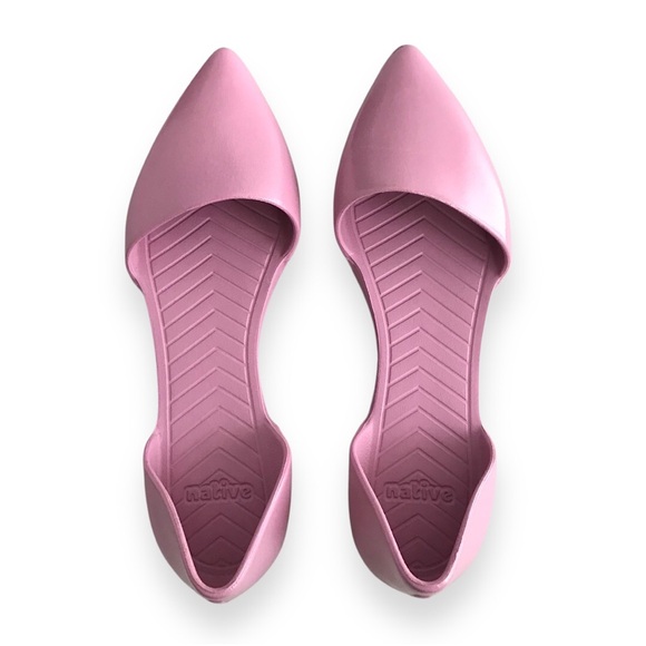 Native Audrey Pink Pointed Toe Flat, Women’s Size 8 - Picture 12 of 13